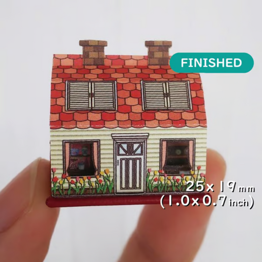 🔥Last Day 50% OFF - 🎀1:12 scale tiny book houses