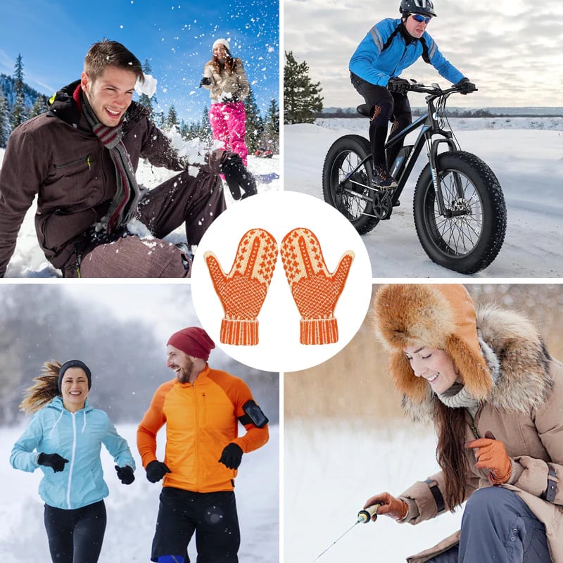 🎅 The "Naughty List" Mittens | Cozy Knit with a Hidden Attitude 🖕✨