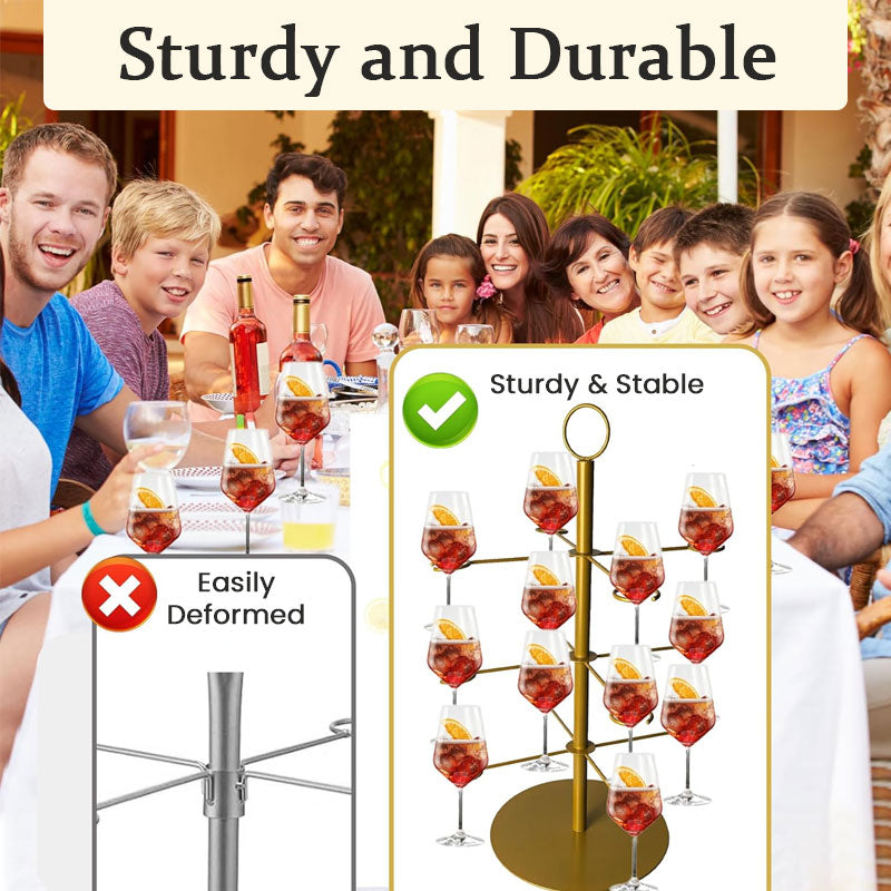 Festive Multi-Tiered Display Stand