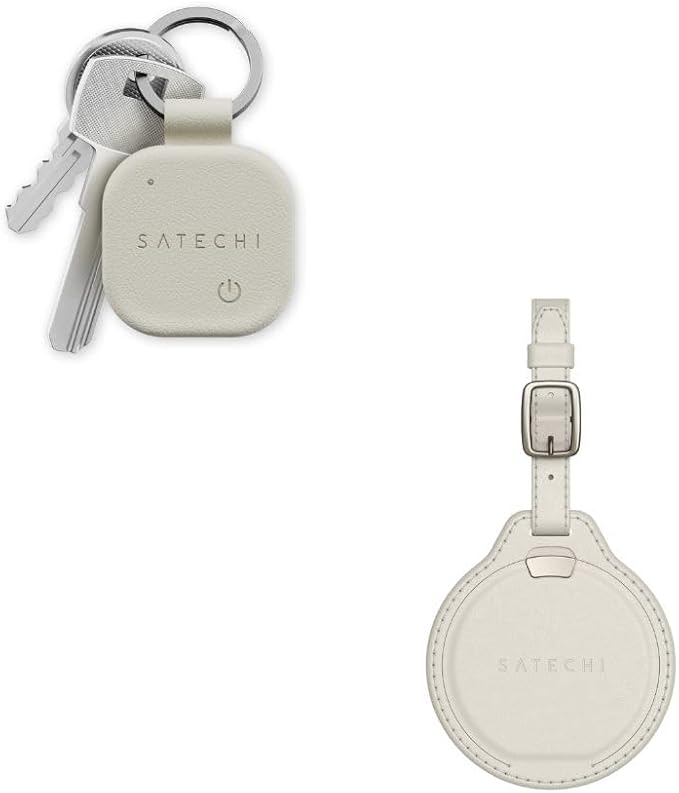 🔑Keychain & Luggage Tag, Wireless Rechargeable, Location Tracker