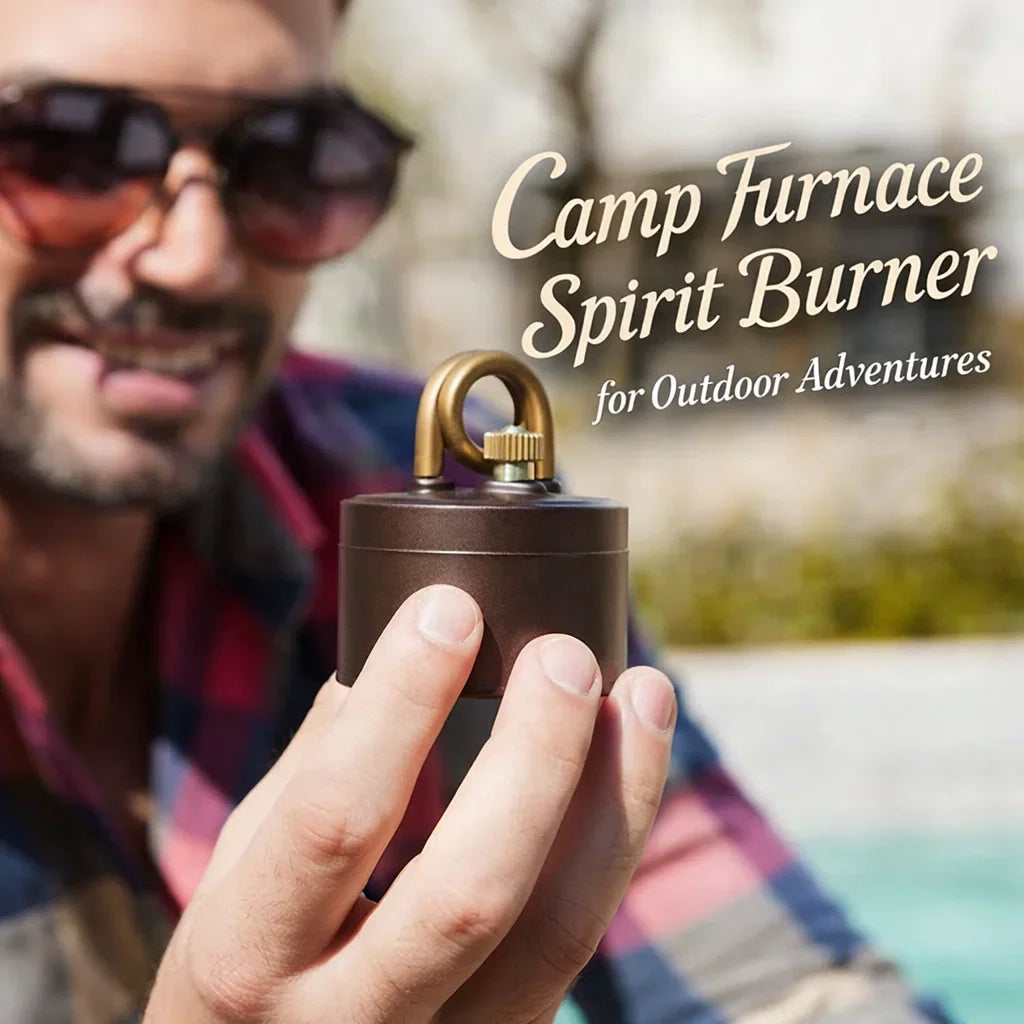 🏕️ Camp Furnace Spirit Burner for Outdoor Adventures