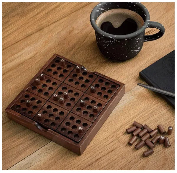 🔥Wooden Sudoku board game